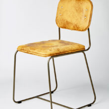 Arlet 1BB+Chaise moutarde Vacarello