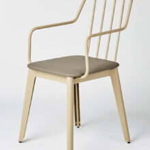 Fauteuil 5PL+Vulcano Taupe