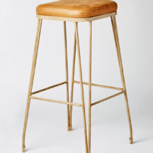 Taburete Margot 5PL+Agnelli Cuero