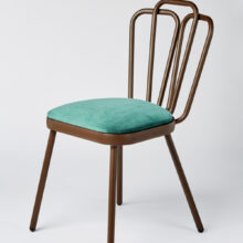 Chaise Luisa 18PL + Velvet Plus 12 verte