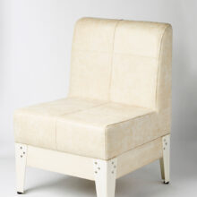 Canapé Lager 1VI + 1MB + Agnelli White