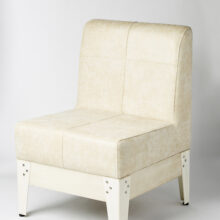 Canapé Lager 1VI + 1MB + Agnelli White