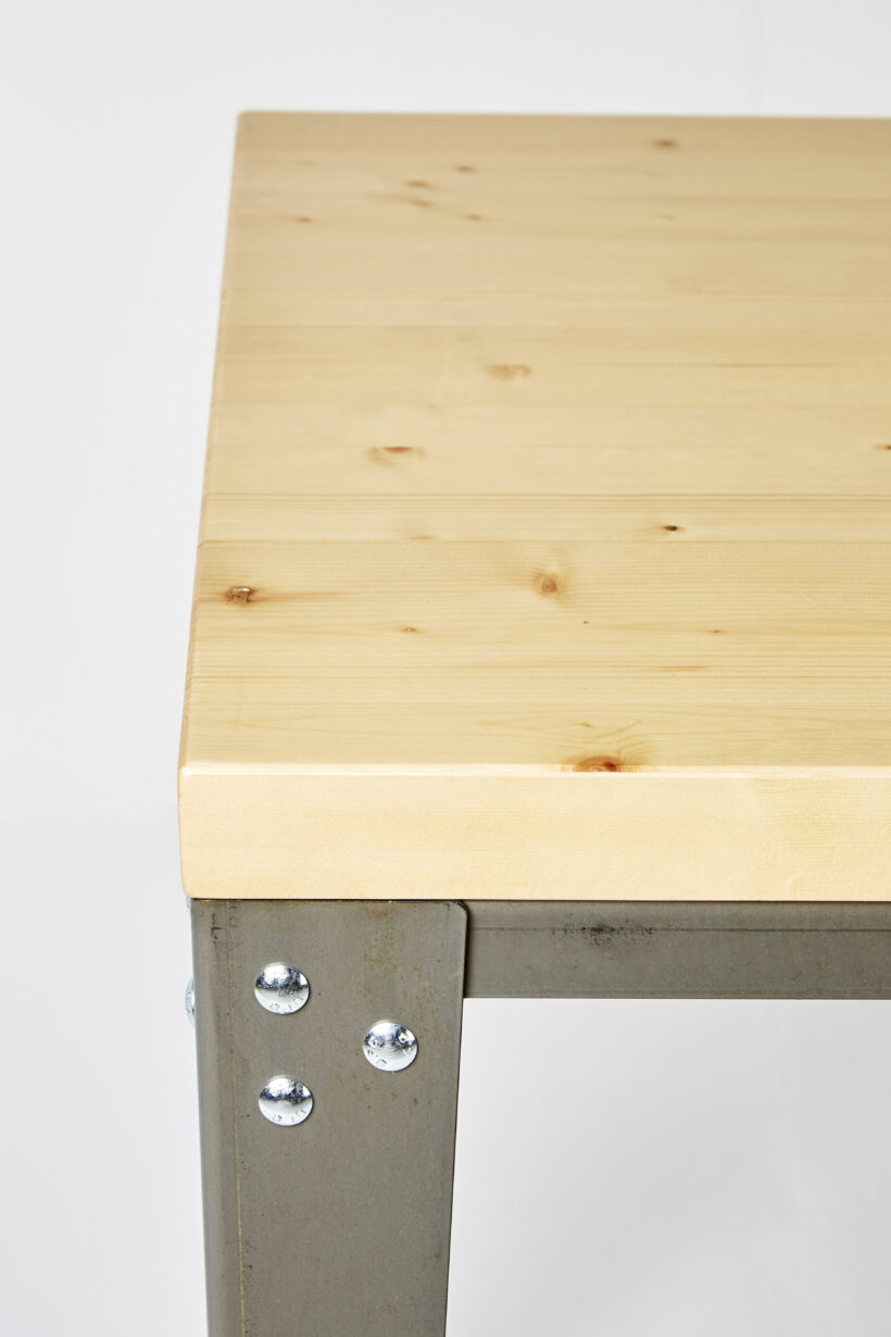 Table Lager 1BBO + Plateau en pin 9MB