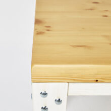 Table basse Lager 1PL + table en pin 9MB