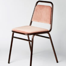 Silla Sparta 2MT + Velvet Plus 9 Rosa