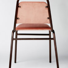 Silla Sparta 2MT + Velvet Plus 9 Rosa
