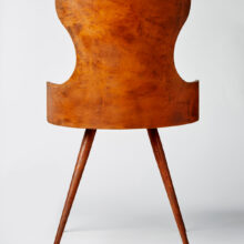 Chaise Ninette rouille + Petit Vacarello Ocre