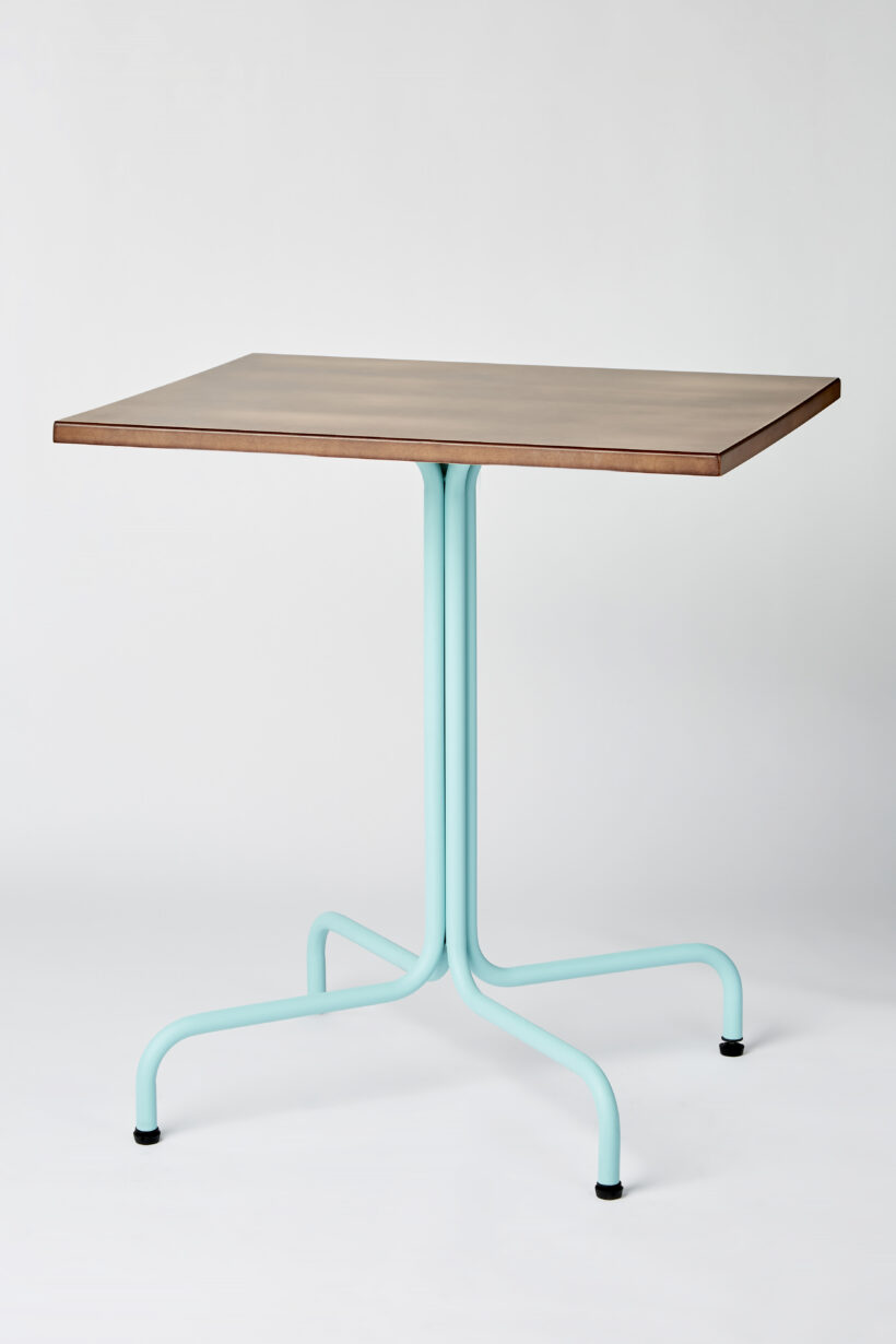 Table Miu74 16PL + Tabletop MDF 5MB Walnut aged